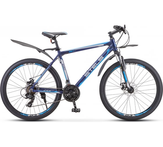 Велосипед STELS Navigator-620 MD, 26”, размер рамы 14", темно-синий LU084771