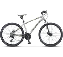 Велосипед STELS Navigator-590 MD 26", размер рамы 18", серый/салатовый LU089775