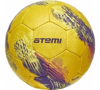 Футбольный мяч ATEMI GALAXY, резина, желтый/фиолетовый/розовый, р. 5 00-00007218