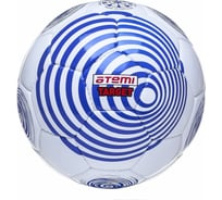 Футбольный мяч ATEMI TARGET, PVC, белый/синий, р.5 00-00007226