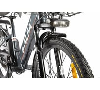 Велогибрид GREEN CITY e-ALFA new серебристый-2152 022301-2152