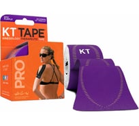 Спортивный тейп KT TAPE PRO Stealth Epic Purple фиолетовый, 20 полосок 25.4 х 5 см 10000326