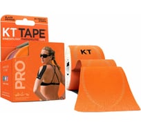 Спортивный тейп KT TAPE PRO Stealth Blaze Orange оранжевый, 20 полосок 25.4 х 5 см 10000324
