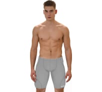 Мужские спортивные плавки-шорты ATEMI серый, антихлор, р-р 54 TSAP01G 00-00009517