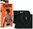 Спортивный тейп KT TAPE PRO Wide 10 полосок 25,4 × 10 см | Black (черный) 10000644 1