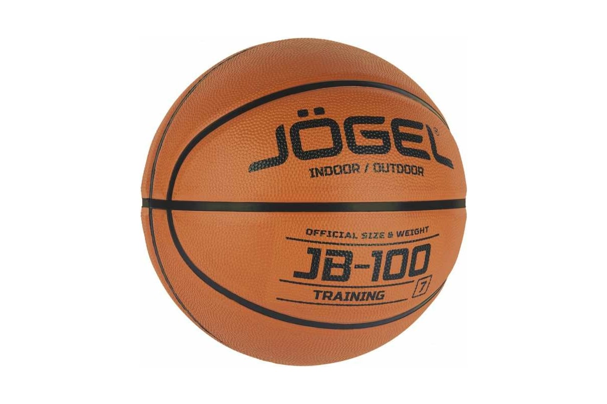 Баскетбольный мяч Jogel JB-100 №7 BC21 1/30 УТ-00018767 - выгодная цена,  отзывы, характеристики, фото - купить в Москве и РФ