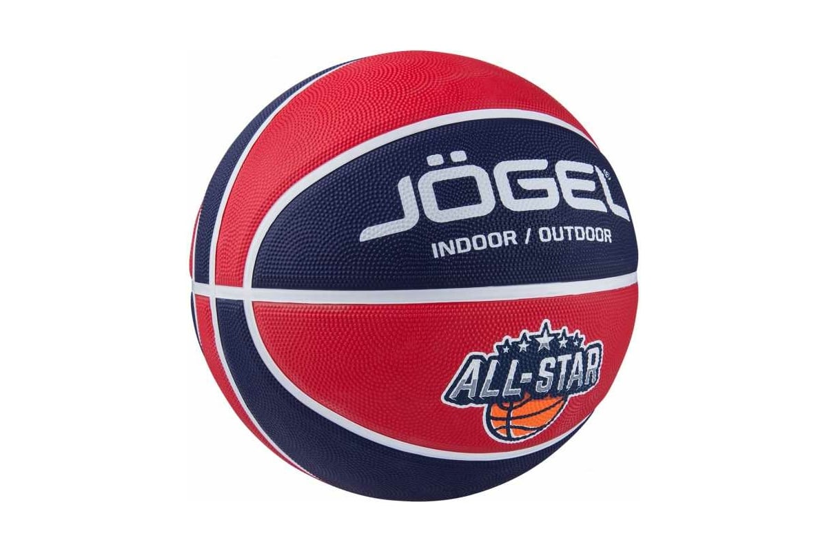 Баскетбольный мяч Jogel Streets ALL-STAR №7 BC21 1/30 УТ-00017445 -  выгодная цена, отзывы, характеристики, фото - купить в Москве и РФ