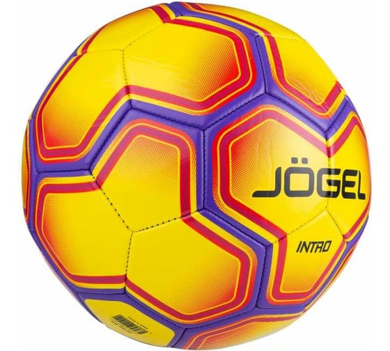 Футбольный мяч Jogel Intro №5, желтый BC20 1/30 УТ-00017588