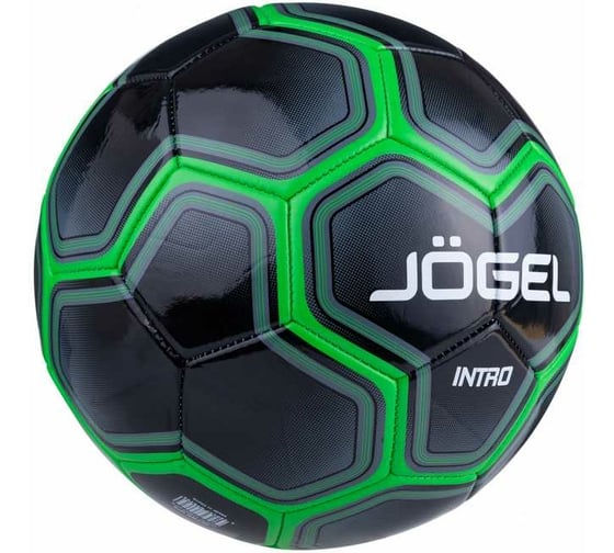 Футбольный мяч Jogel Intro №5, черный BC20 1/30 УТ-00017589