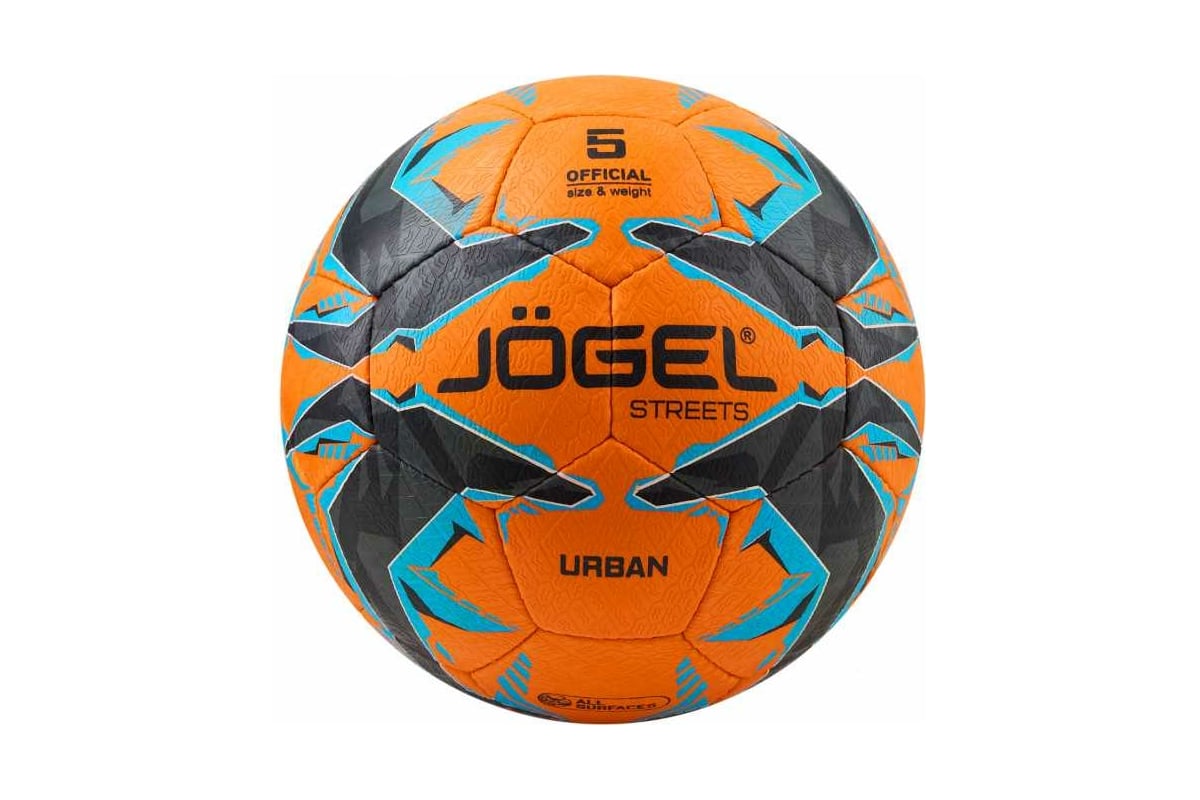 Футбольный мяч Jogel Urban №5, оранжевый BC22 1/40 УТ-00021507 - выгодная  цена, отзывы, характеристики, фото - купить в Москве и РФ