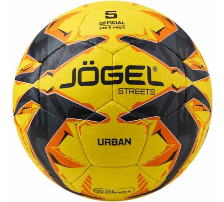 Футбольный мяч Jogel Urban №5, желтый BC22 1/40 УТ-00021508