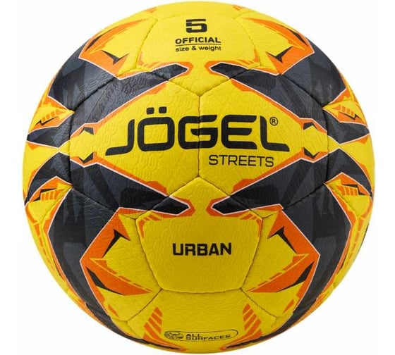 Футбольный мяч Jogel Urban №5, желтый BC22 1/40 УТ-00021508