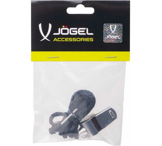 Свисток с шариком Jogel JA-126, металл, на шнурке, маленький УТ-00015944