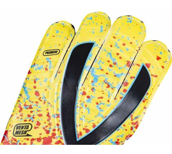 Вратарские перчатки Jogel ONE Wizard AL3 Flat, желтые УТ-00018471