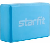 Блок для йоги Starfit YB-200 EVA, 8 см, 115 г, 22.5x15 см, синий пастель УТ-00018926