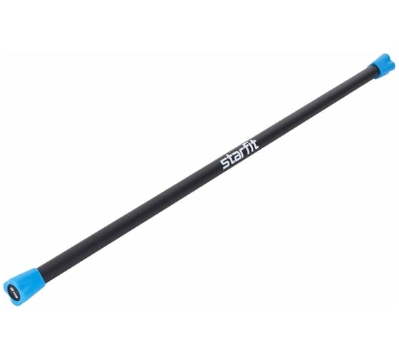 Неопреновый бодибар Starfit BB-301 5 кг, черный/синий УТ-00019810