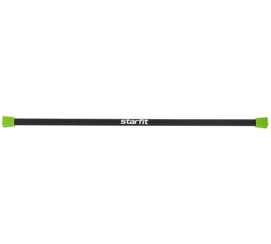 Неопреновый бодибар Starfit BB-301 3 кг, черный/зеленый УТ-00019808