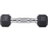 Гексагональная обрезиненная гантель Starfit DB-301 1 кг, черный УТ-00019782 4