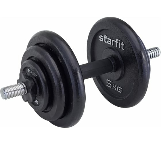 Разборная чугунная гантель Starfit DB-715 18 кг ЦБ-00001349