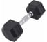 Гексагональная обрезиненная гантель Starfit DB-301 4 кг, черный УТ-00019785 1