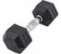 Гексагональная обрезиненная гантель Starfit DB-301 6 кг, черный УТ-00019787 1