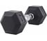 Гексагональная обрезиненная гантель Starfit DB-301 6 кг, черный УТ-00019787 2