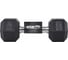 Гексагональная обрезиненная гантель Starfit DB-301 6 кг, черный УТ-00019787 5