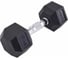 Гексагональная обрезиненная гантель Starfit DB-301 9 кг, черный УТ-00019790 1