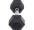 Гексагональная обрезиненная гантель Starfit DB-301 9 кг, черный УТ-00019790 3