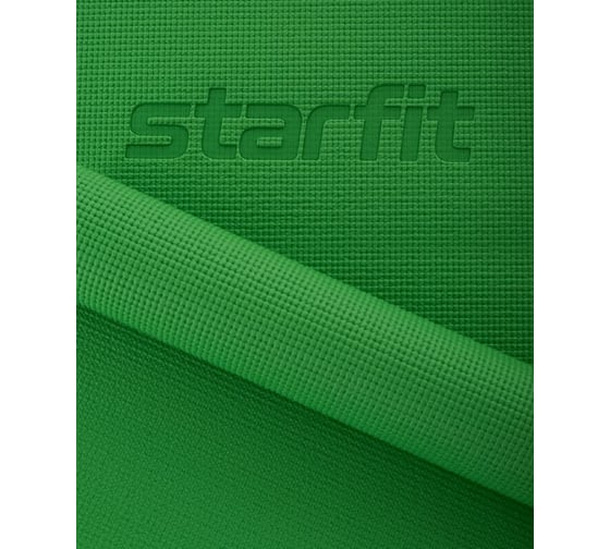 Коврик для йоги и фитнеса Starfit FM-101 PVC, 0.5 см, 173x61 см, зеленый УТ-00018901