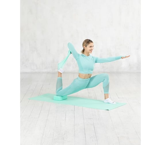 Лента для пилатеса Starfit ES-201 1200х150х0.45 мм, мятный ЦБ-00001516