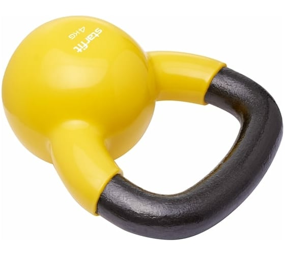 Виниловая гиря Starfit DB-401 4 кг, желтый УТ-00018836