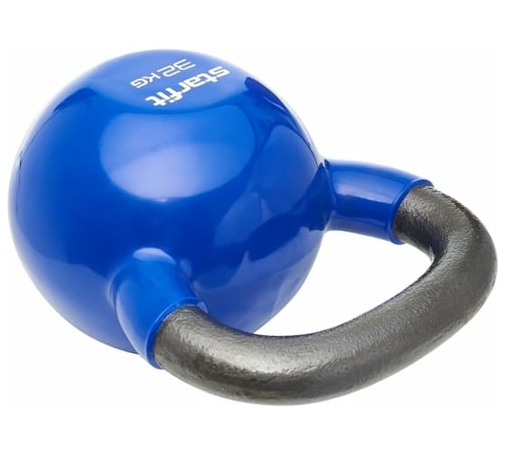 Виниловая гиря Starfit DB-401 32 кг, темно-синий УТ-00018841