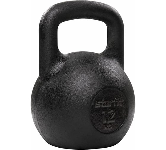 Чугунная гиря Starfit DB-602, 12 кг УТ-00016982