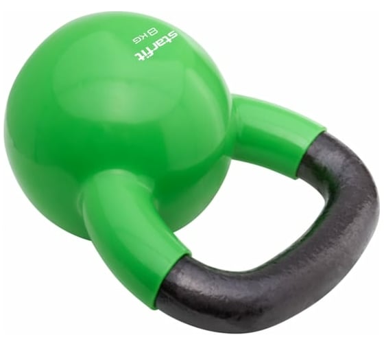 Виниловая гиря Starfit DB-401 8 кг, зеленый УТ-00018837