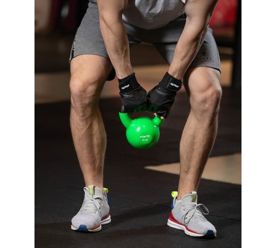 Виниловая гиря Starfit DB-401 8 кг, зеленый УТ-00018837