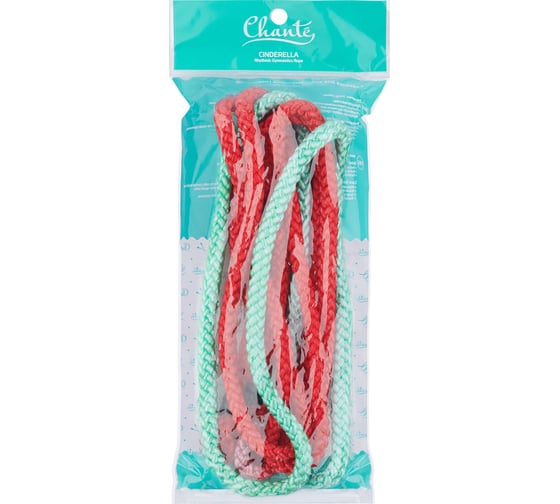 Скакалка для художественной гимнастики Chante Cinderella Gradient Aquamarine/Red CH2103020103303, 3м УТ-00020276
