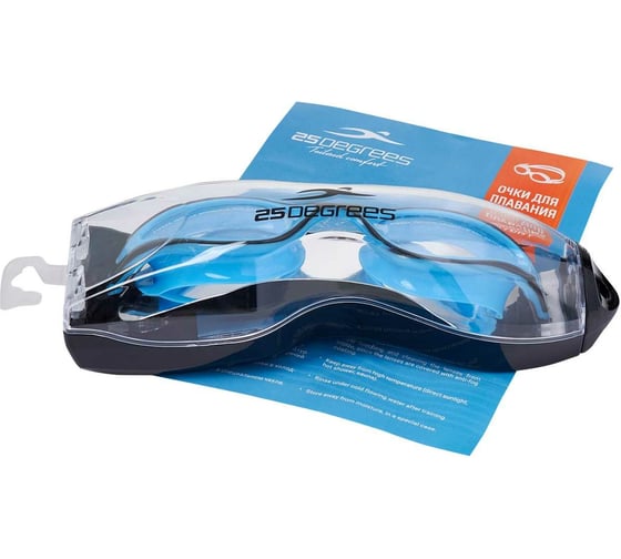 Очки для плавания 25Degrees Oliant Black/Blue 25D21009 УТ-00019587