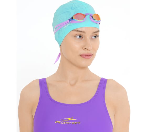 Очки для плавания 25Degrees Stunt Mirror Lilac 25D2107S, подростковые УТ-00019622