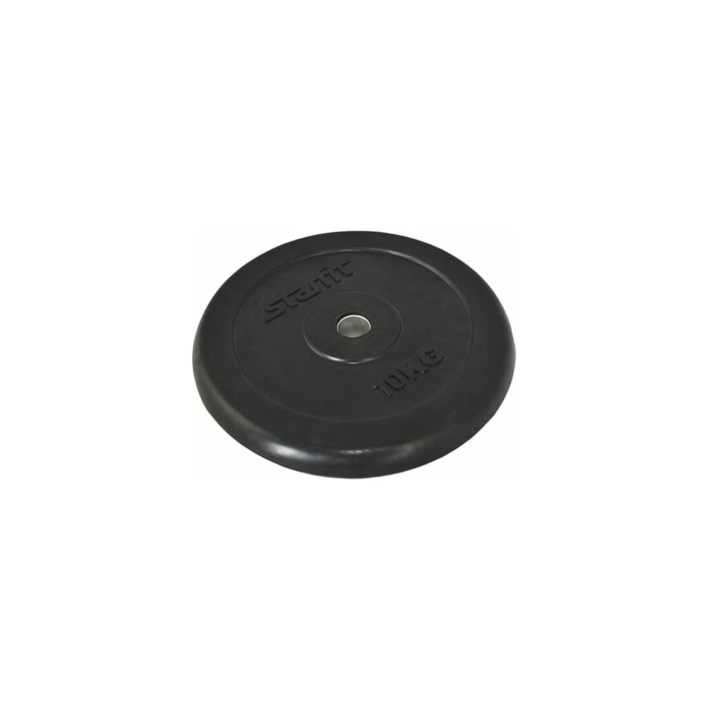 Обрезиненный диск Starfit BB-202 10 кг, d=26 мм, стальная втулка ...