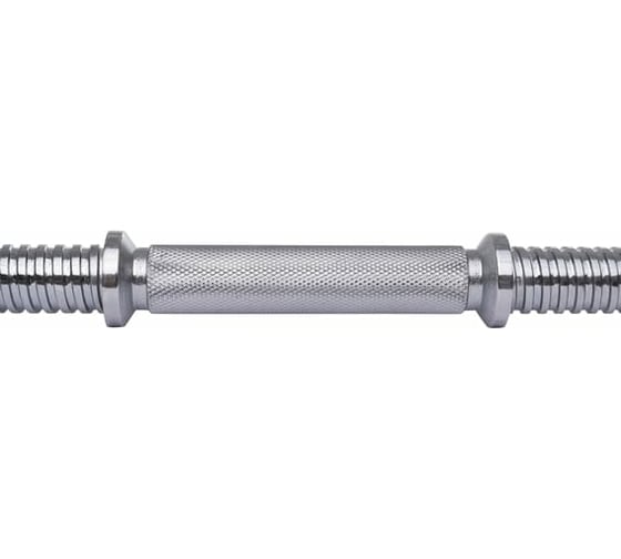 Гантельный металлический хромированный гриф Starfit BB-107 30 см, d=25 мм УТ-00019085