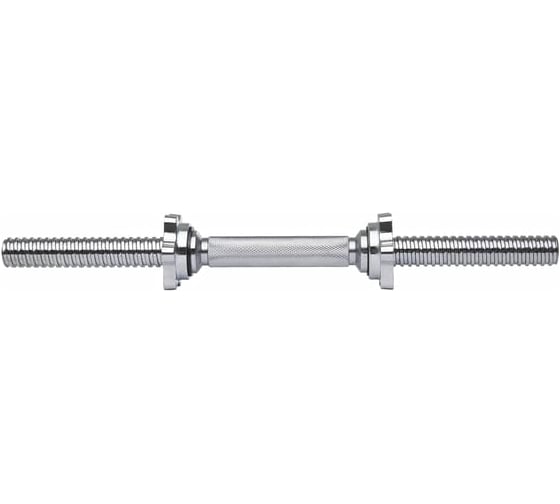 Гантельный металлический хромированный гриф Starfit BB-107 45 см, d=25 мм УТ-00019086