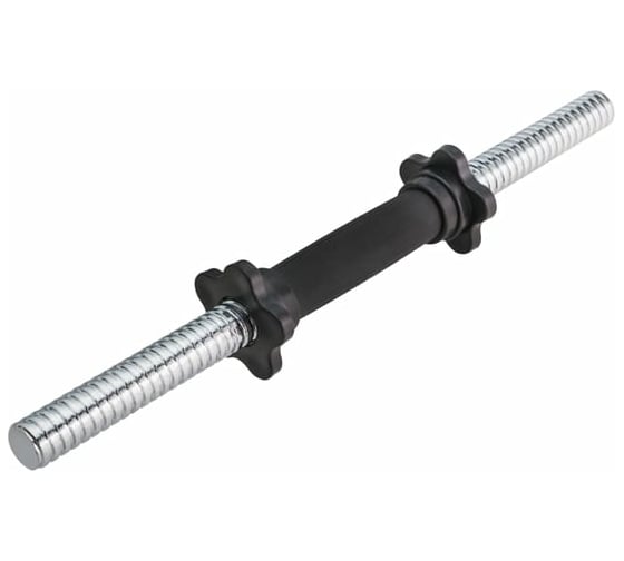 Гантельный металлический гриф Starfit BB-105 45 см, d = 25 мм, с пластиковыми замками УТ-00007155
