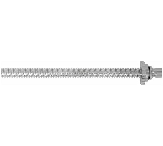 Прямой гриф для штанги Starfit BB-103 150 см, d=25 мм, металл, с металлическими замками, хром УТ-00019780