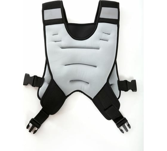 Жилет-утяжелитель Starfit Core WT-301 10 кг, серый/красный УТ-00019773