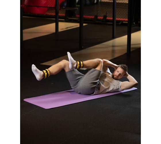 Утяжелители Starfit WT-401 0,5 кг, желтый УТ-00010045
