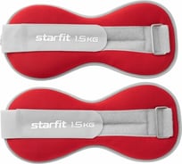 Универсальные утяжелители Starfit WT-502 1.5 кг, малиновый ЦБ-00001528