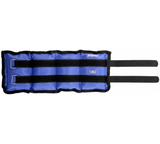 Утяжелители Starfit WT-401 1.5 кг, синий УТ-00010047