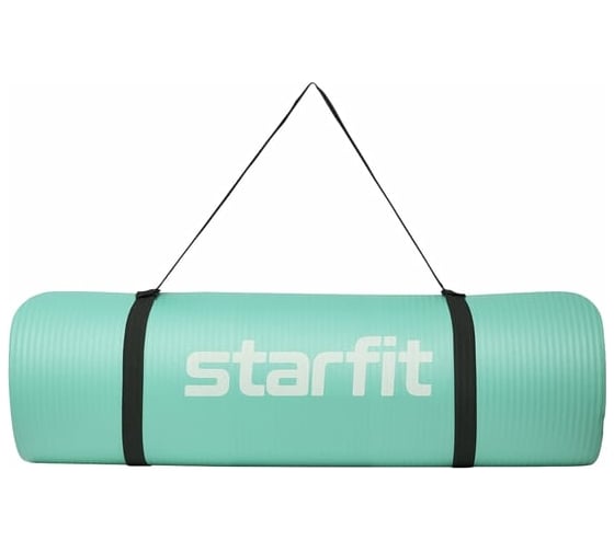 Коврик для йоги и фитнеса Starfit FM-301 NBR, 1.2 см, 183x61 см, мятный УТ-00018921
