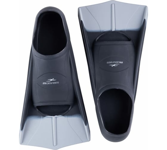 Тренировочные ласты 25Degrees Pooljet Black/Grey 25D21001, XXS/27-29 УТ-00019478